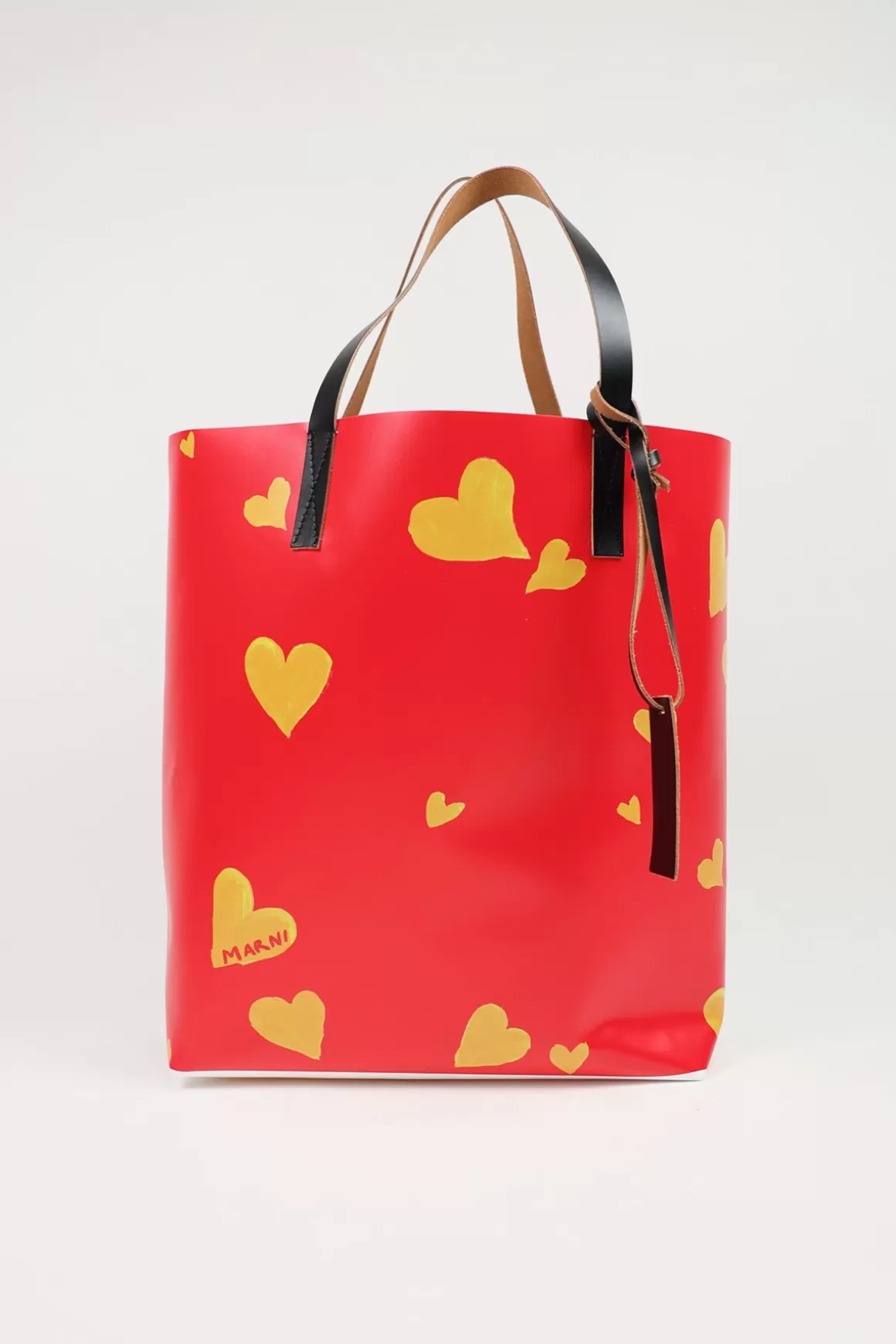 Red And Yellow Hearts Bag>Marni Shop