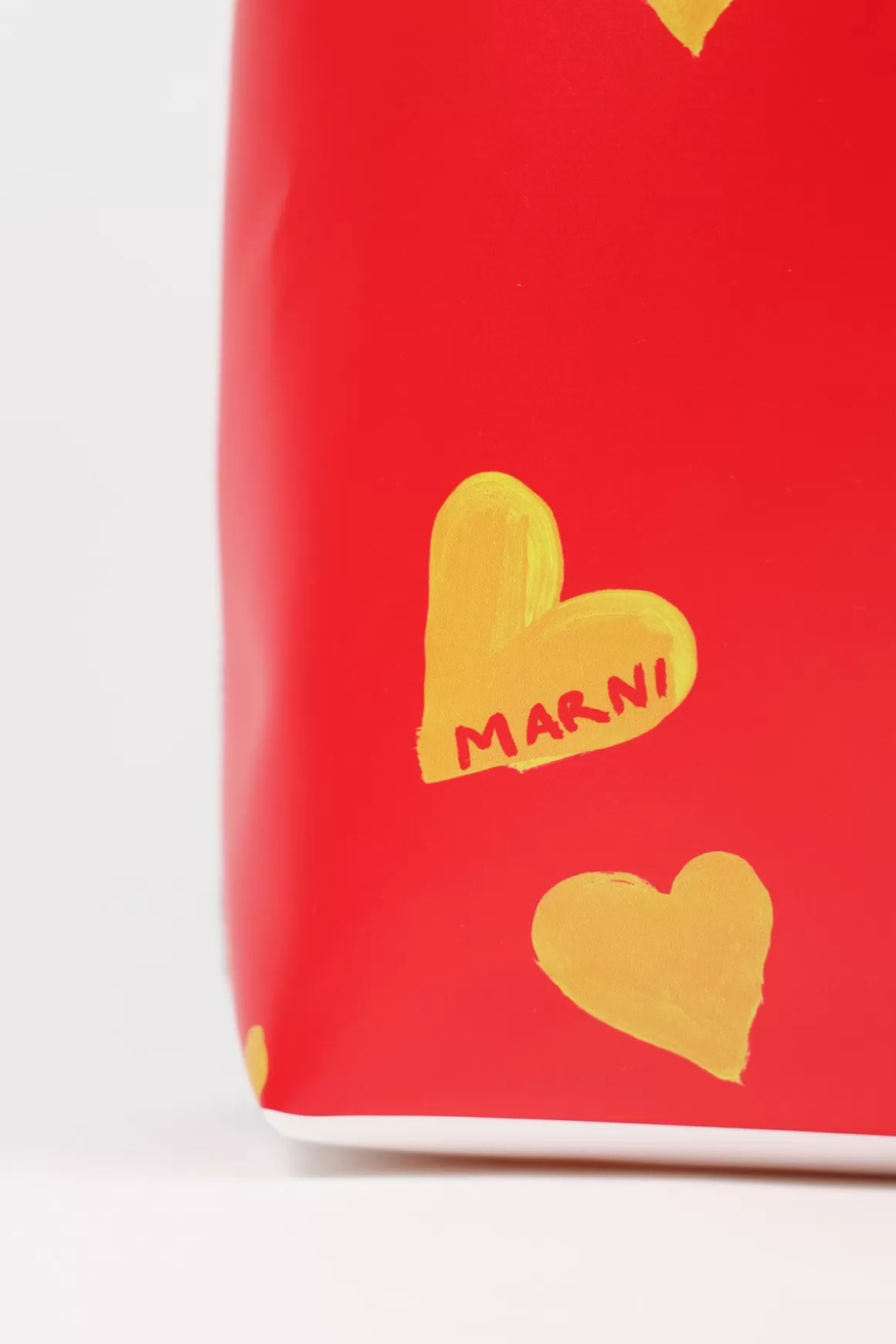 Red And Yellow Hearts Bag>Marni Shop