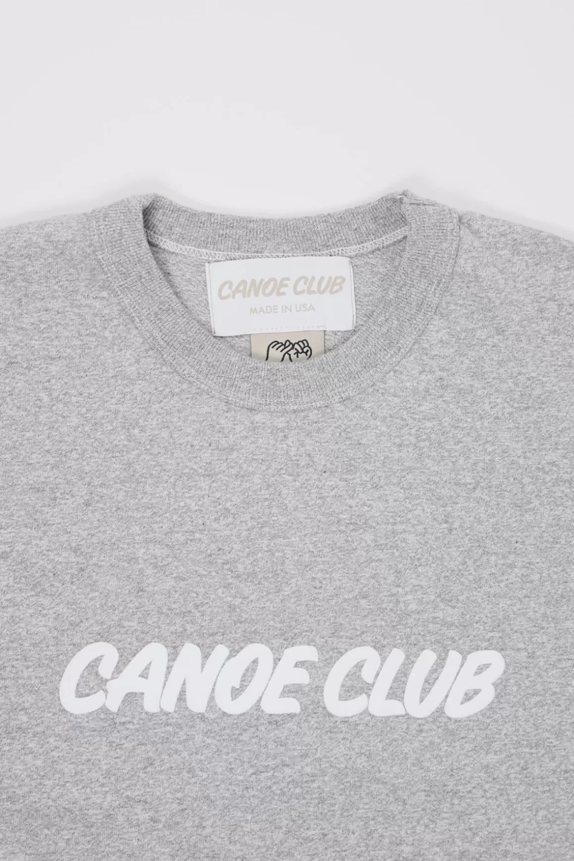 Shop Tee Center Logo - Heather Grey>* Flash Sale