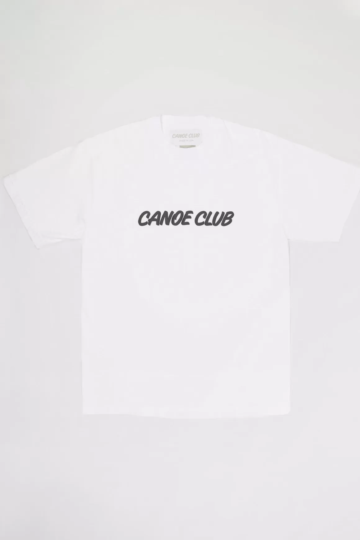 Shop Tee Center Logo - White>* Shop