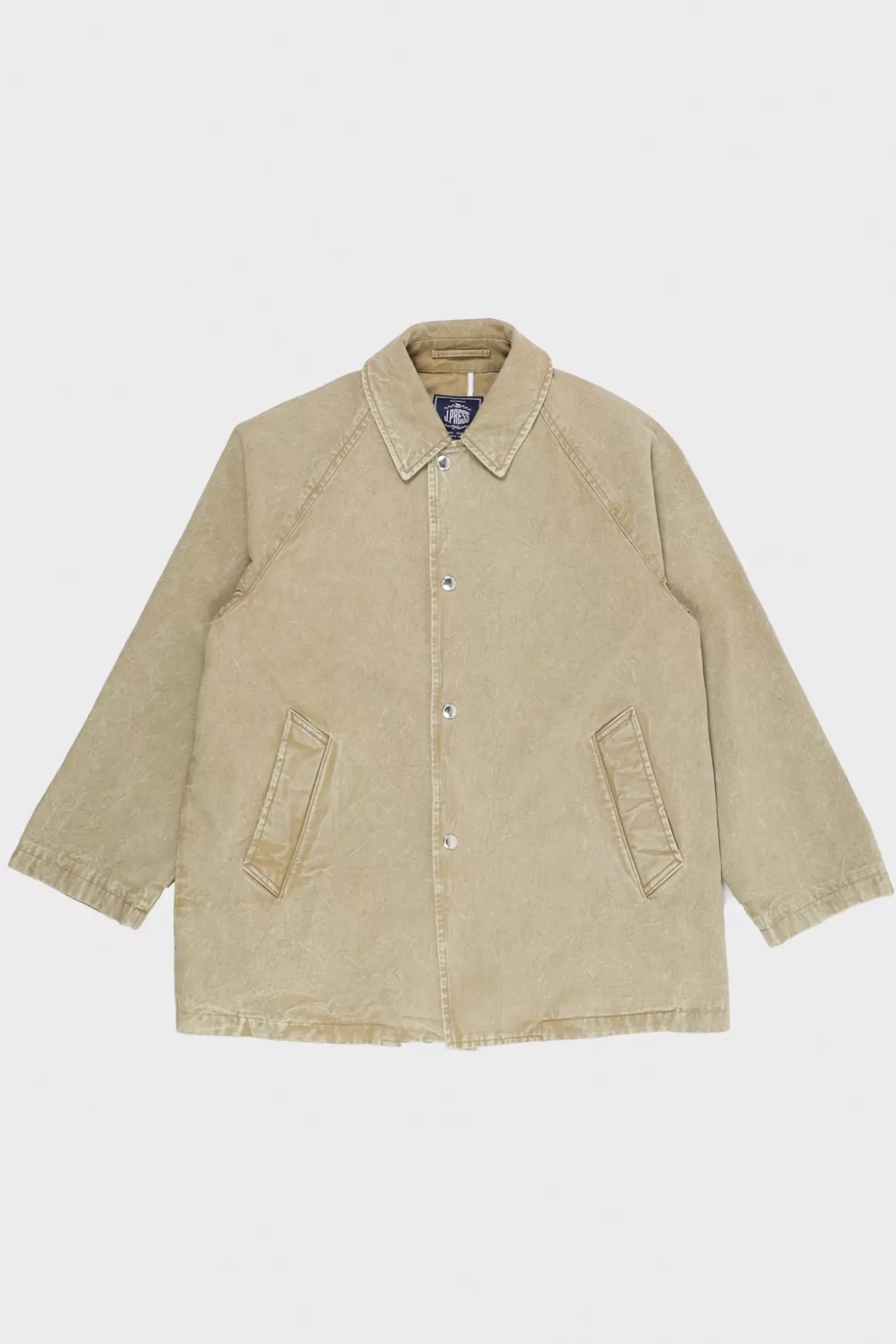 Short Balmacaan - Beige Chemical Duck>J. Press Cheap