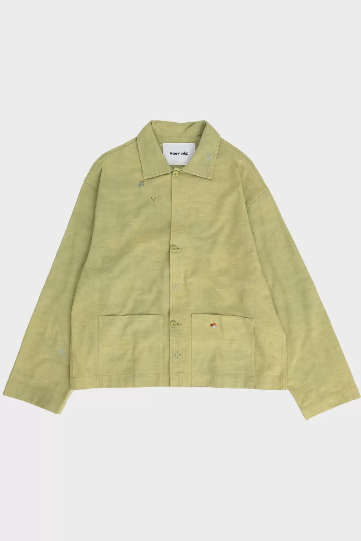 Sot Jacket - Green Sampler>Story Mfg. Outlet