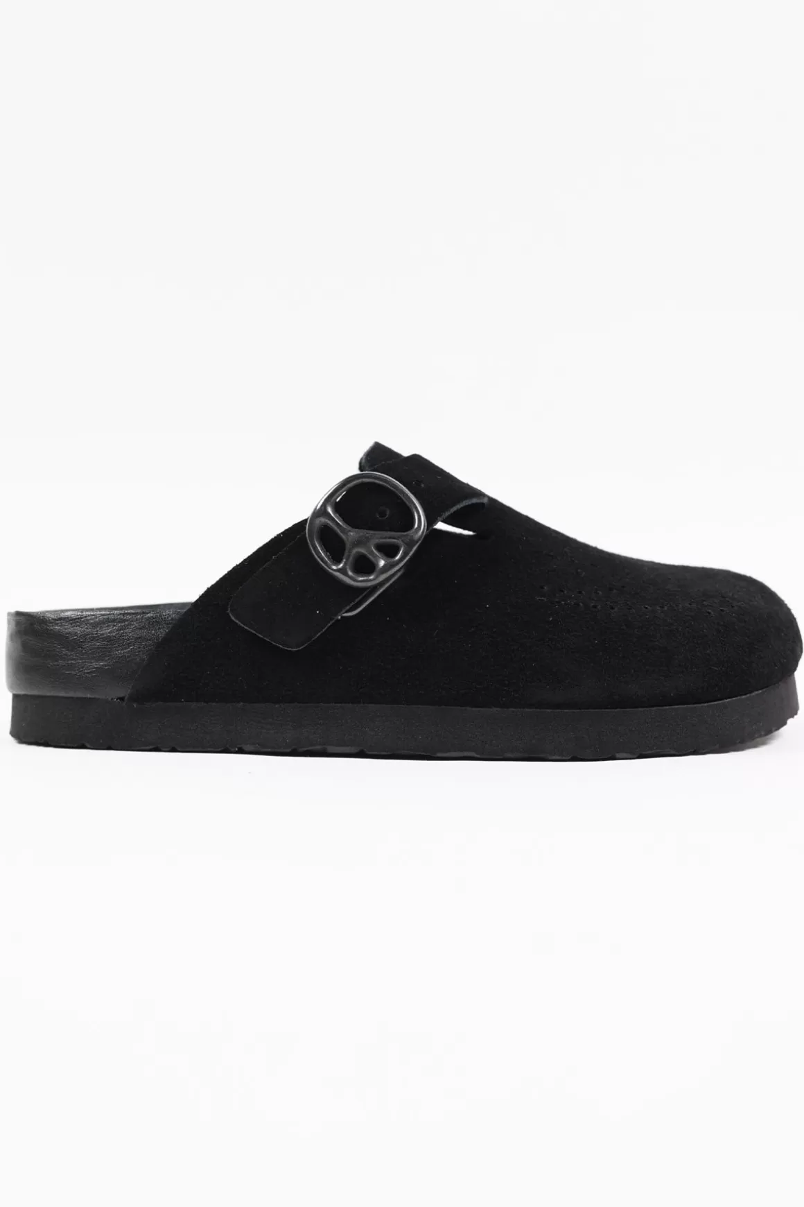 Suede Clog Sandal - Black>Needles Best