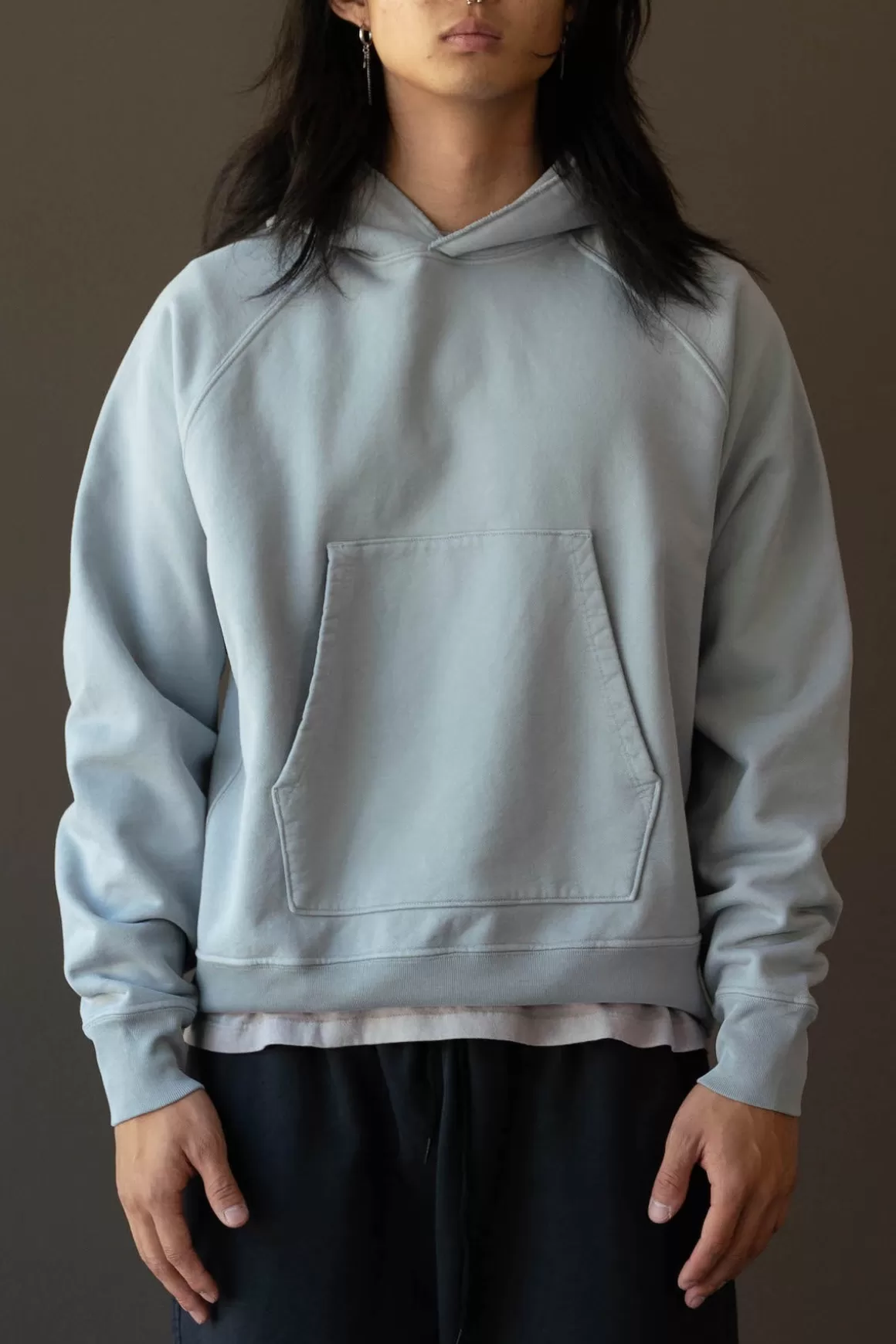 Super Weighted Hoodie - Foggy Blue>Lady White Co. Store