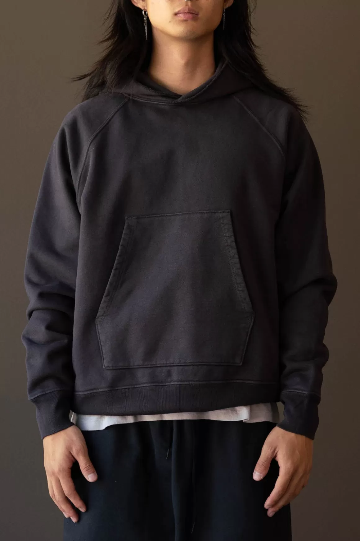 Super Weighted Hoodie - Smoke>Lady White Co. Discount