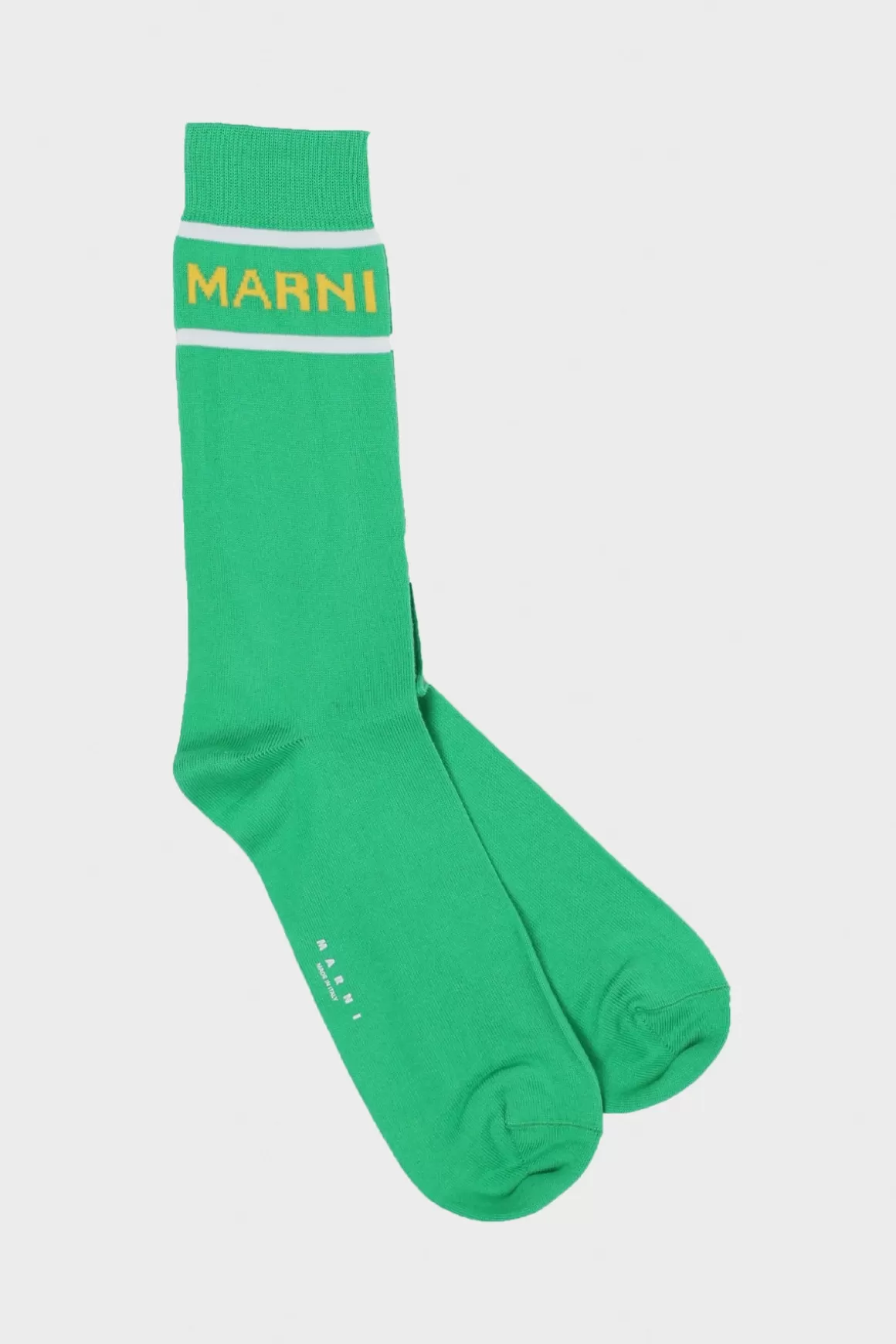 Techno Logo Socks - Moss>Marni Cheap