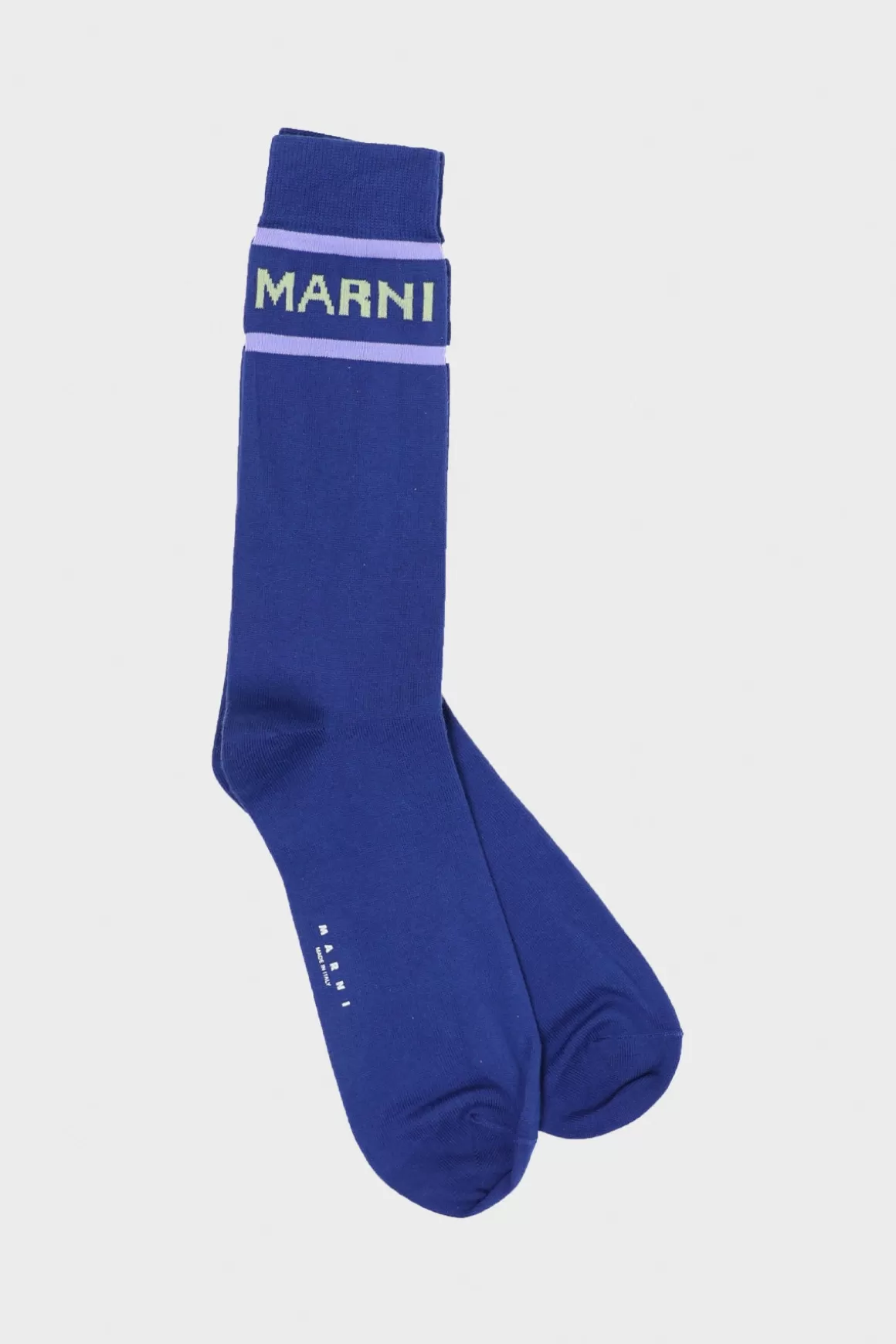 Techno Logo Socks - Royal>Marni Online