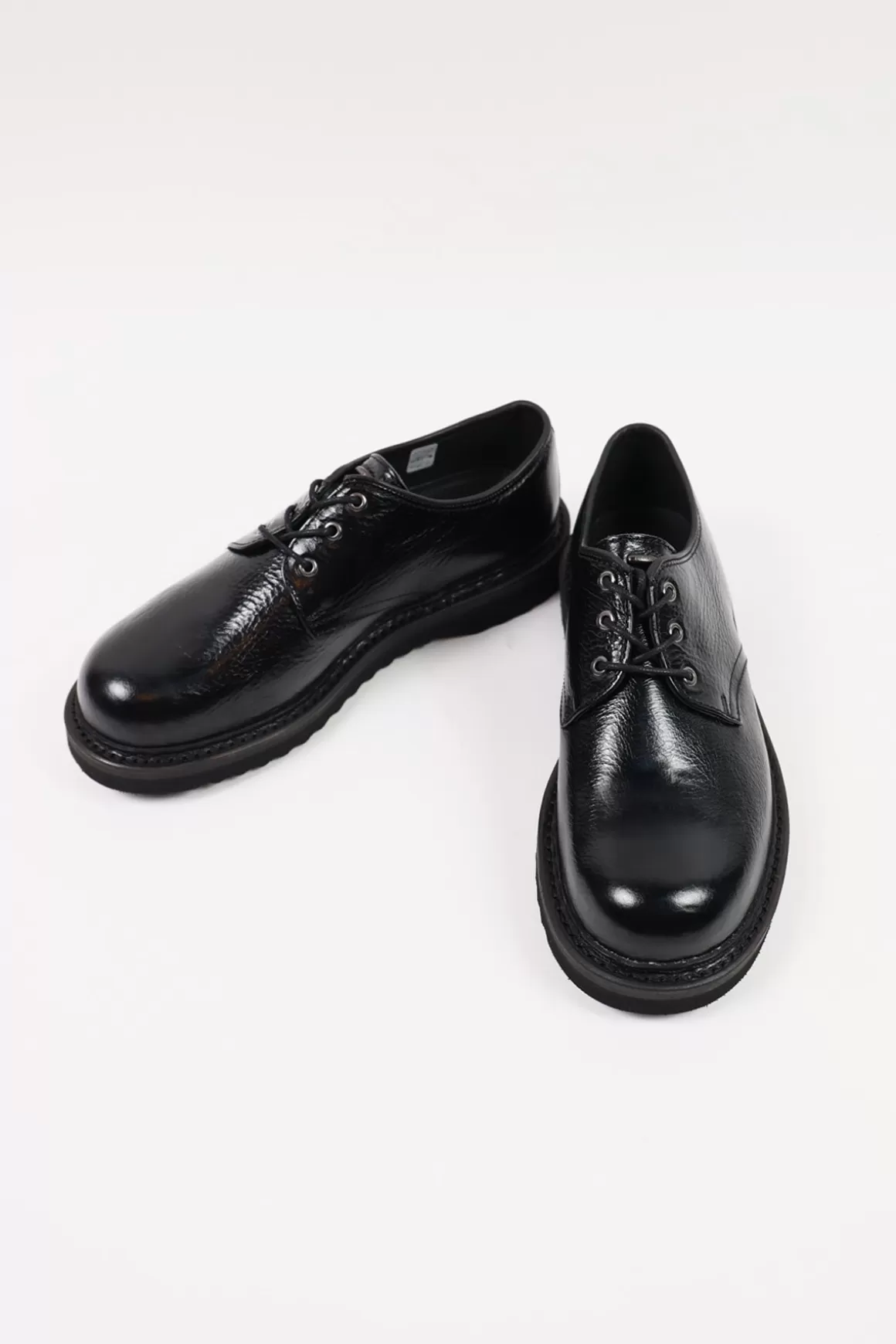 Trampler Shoe - Black Cracked Patent Leather>Our Legacy Fashion