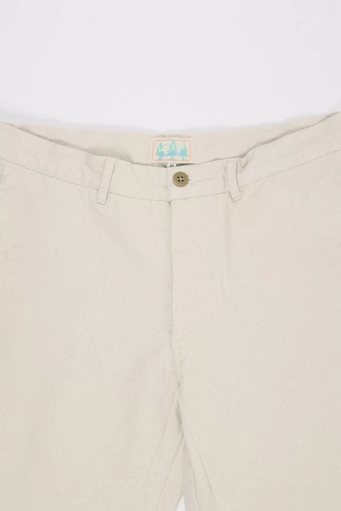 Undyed Canvas Pants>Wythe Hot