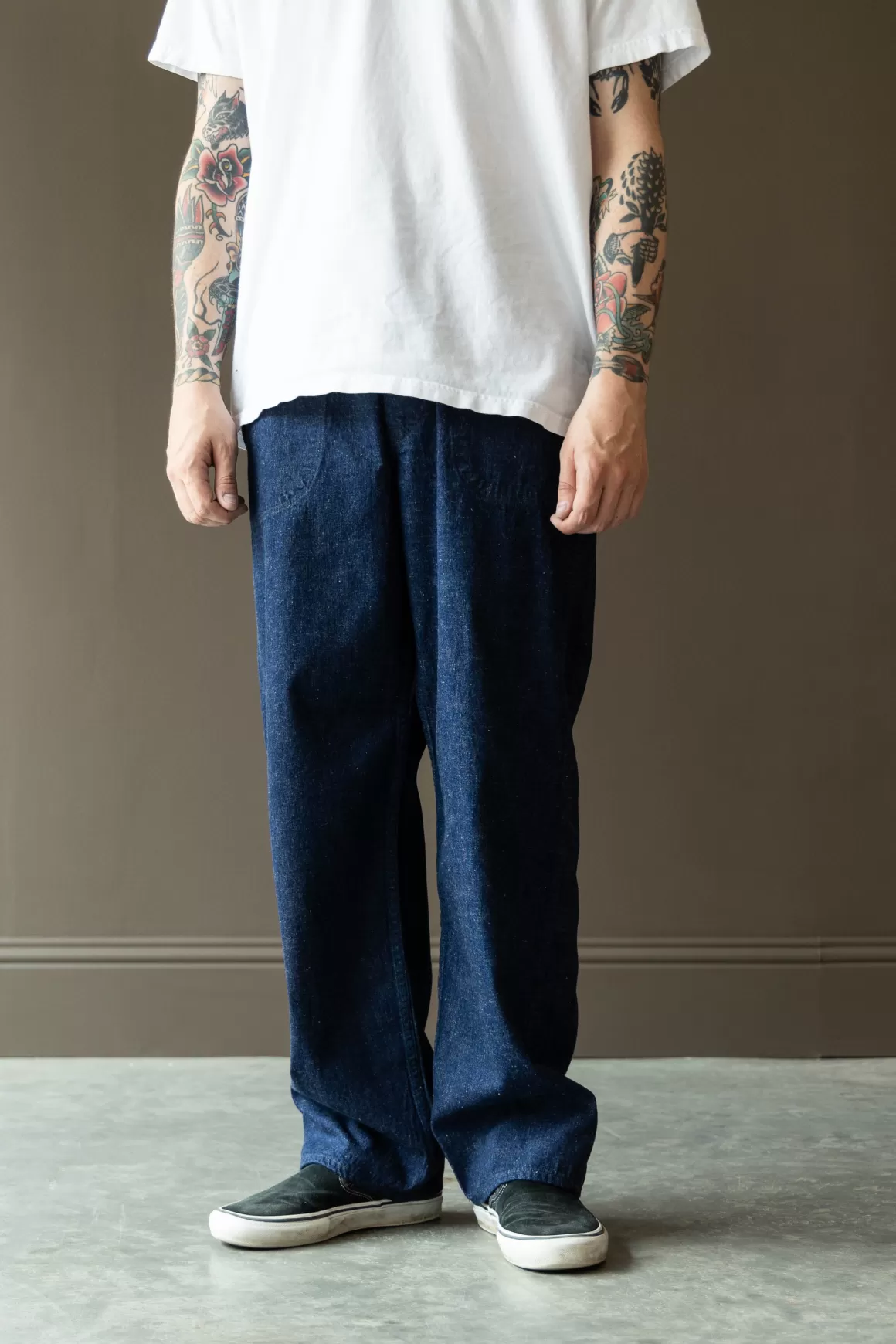 U.S. Navy Denim Utility Pants - One Wash>orSlow Online