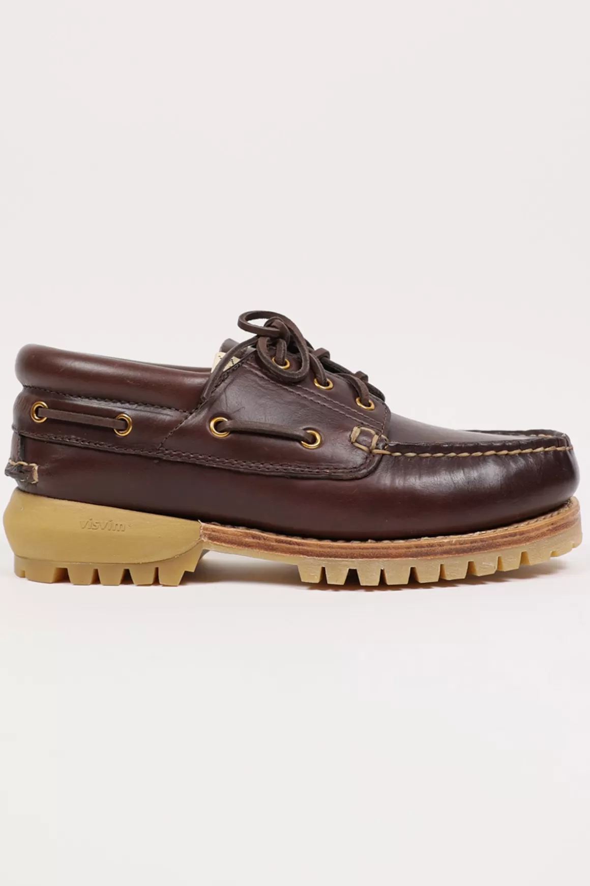 Wallace Deck-Folk - Dk. Brown>Visvim Flash Sale